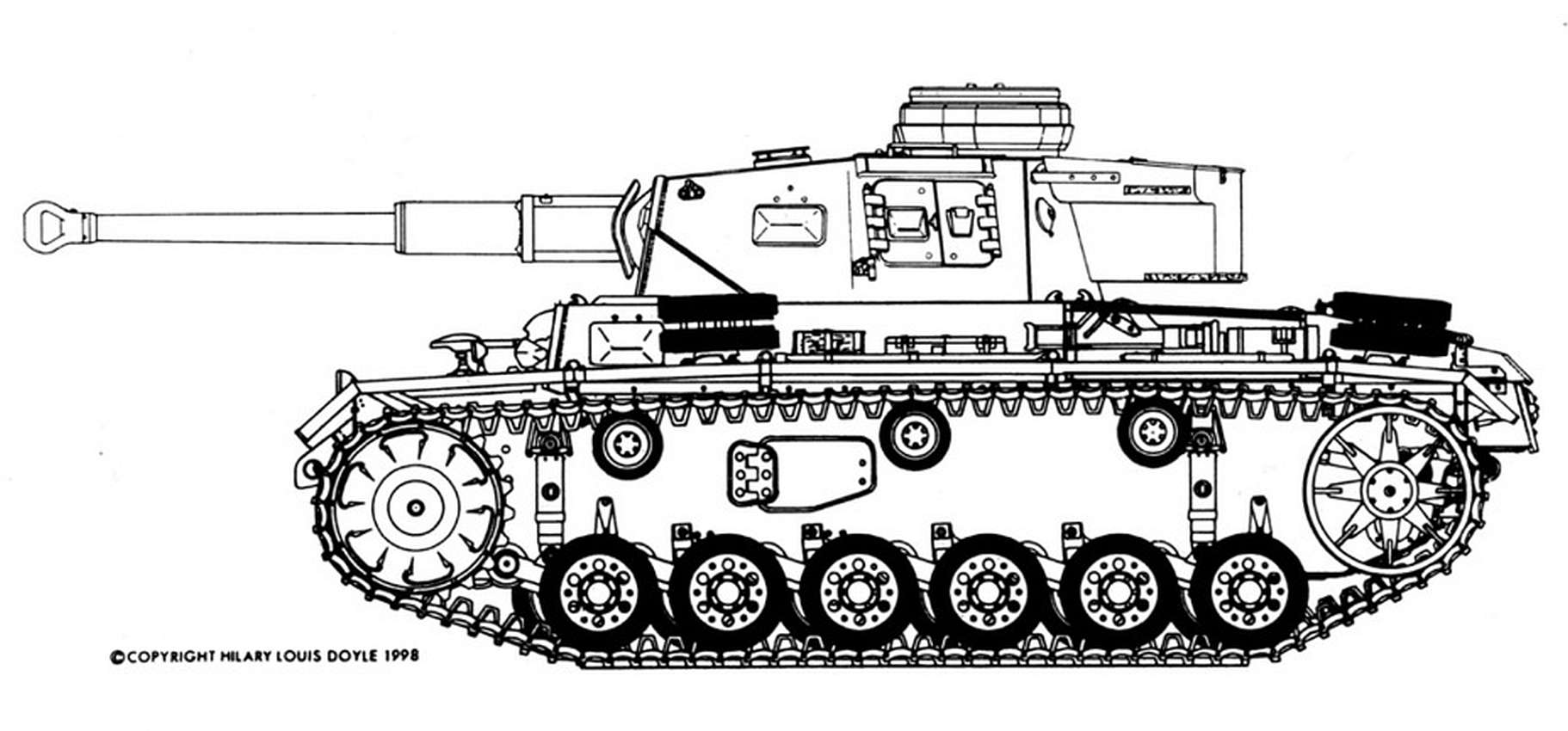 Панцер 4 чертеж